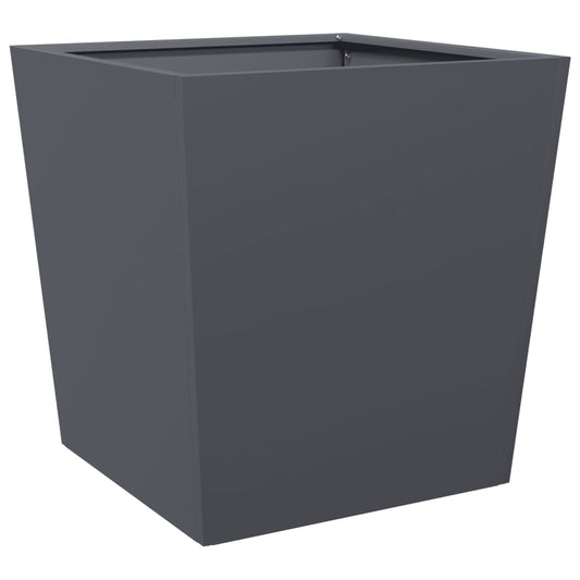 Garden Planter Anthracite 50x50x50 cm Steel Garden Planter Anthracite 50x50x50 cm Steel