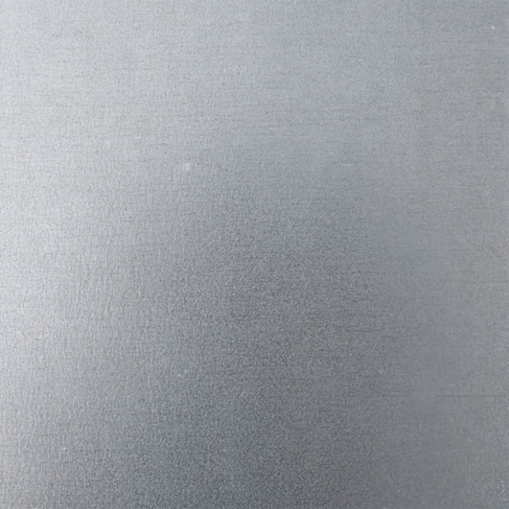 Garden Planters 35x35x75 cm 2 pcs Galvanised Steel