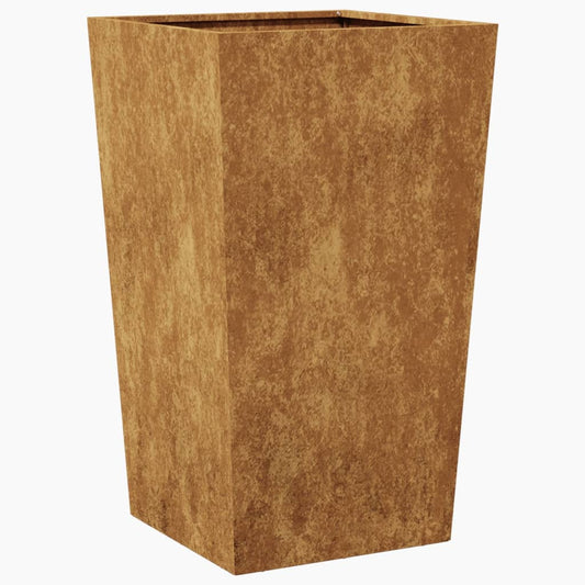 Garden Planter 45x45x75 cm Weathering Steel Garden Planter 45x45x75 cm Weathering Steel