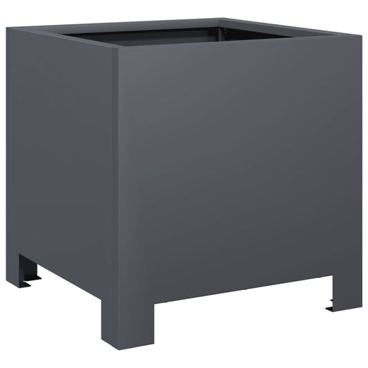 Garden Planter Anthracite 30x30x30 cm Steel Garden Planter Anthracite 30x30x30 cm Steel