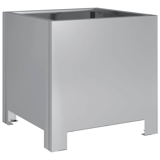 Garden Planter 30x30x30 cm Galvanised Steel Garden Planter 30x30x30 cm Galvanised Steel