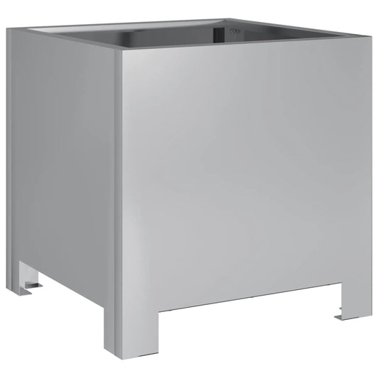 Garden Planter 30x30x30 cm Galvanised Steel Garden Planter 30x30x30 cm Galvanised Steel