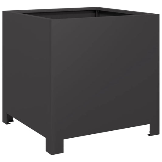 Garden Planter Black 40x40x40 cm Steel Garden Planter Black 40x40x40 cm Steel
