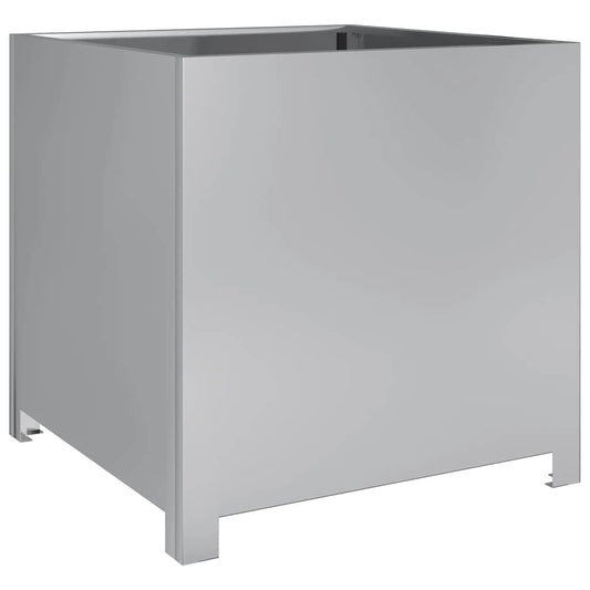 Garden Planter 50x50x50 cm Galvanised Steel Garden Planter 50x50x50 cm Galvanised Steel