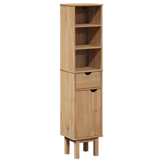 Bathroom Cabinet OTTA 35x30x159 cm Solid Wood Pine Bathroom Cabinet OTTA 35x30x159 cm Solid Wood Pine