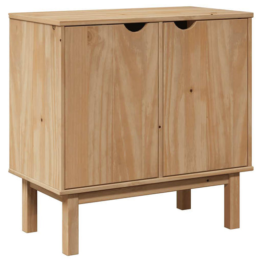 Hallway Cabinet OTTA 75x40x75 cm Solid Wood Pine Hallway Cabinet OTTA 75x40x75 cm Solid Wood Pine