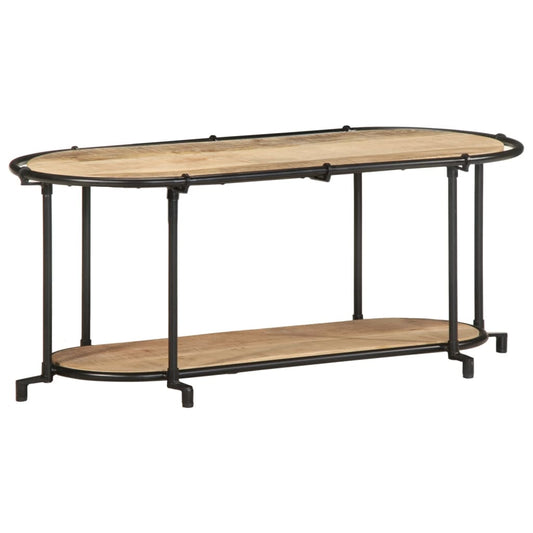 TV Cabinet 100x42x40 cm Solid Wood Rough Mango TV Cabinet 100x42x40 cm Solid Wood Rough Mango