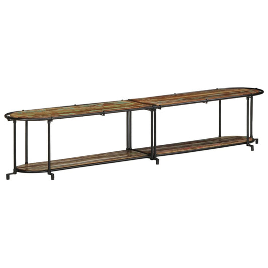TV Cabinet 200x42x40 cm Solid Wood Reclaimed TV Cabinet 200x42x40 cm Solid Wood Reclaimed