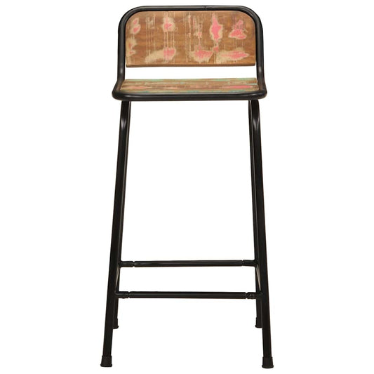 Bar Stools 4 pcs 46x35.5x80 cm Solid Wood Reclaimed Bar Stools 4 pcs 46x35.5x80 cm Solid Wood Reclaimed