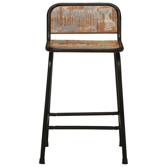 Bar Stools 2 pcs 46x35.5x70 cm Solid Wood Reclaimed Bar Stools 2 pcs 46x35.5x70 cm Solid Wood Reclaimed