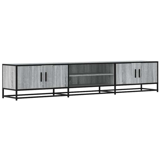TV Cabinet Grey Sonoma 210x35x41 cm Engineered Wood TV Cabinet Grey Sonoma 210x35x41 cm Engineered Wood