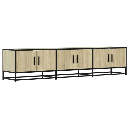 TV Cabinet Sonoma Oak 180x35x41 cm Engineered Wood TV Cabinet Sonoma Oak 180x35x41 cm Engineered Wood