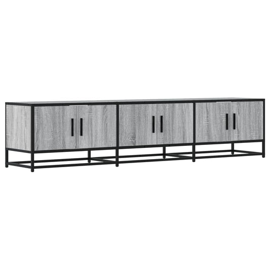 TV Cabinet Grey Sonoma 180x35x41 cm Engineered Wood TV Cabinet Grey Sonoma 180x35x41 cm Engineered Wood