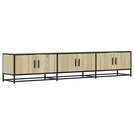 TV Cabinet Sonoma Oak 210x35x41 cm Engineered Wood TV Cabinet Sonoma Oak 210x35x41 cm Engineered Wood