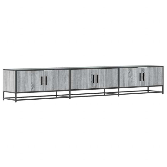 TV Cabinet Grey Sonoma 240x35x41 cm Engineered Wood TV Cabinet Grey Sonoma 240x35x41 cm Engineered Wood
