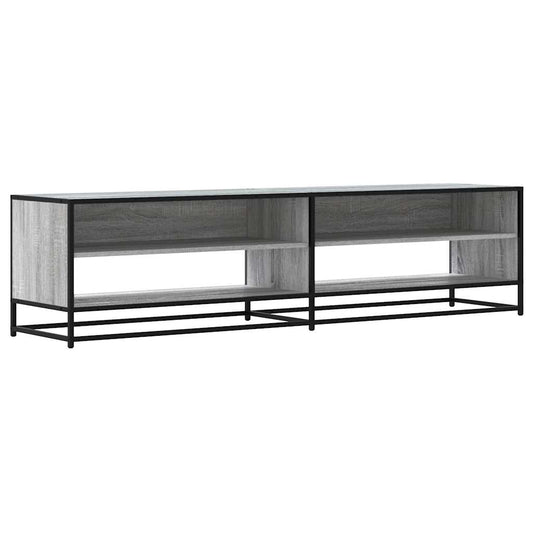 TV Cabinet Grey Sonoma 180.5x40x46 cm Engineered Wood TV Cabinet Grey Sonoma 180.5x40x46 cm Engineered Wood