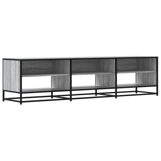 TV Cabinet Grey Sonoma 180x40x46 cm Engineered Wood TV Cabinet Grey Sonoma 180x40x46 cm Engineered Wood