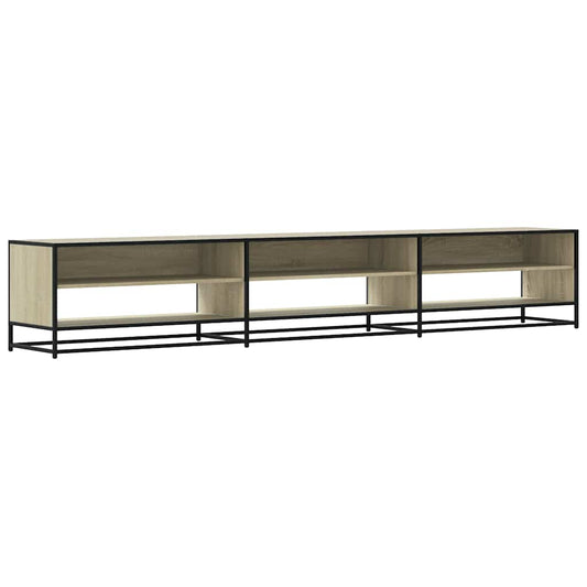 TV Cabinet Sonoma Oak 270x40x46 cm Engineered Wood TV Cabinet Sonoma Oak 270x40x46 cm Engineered Wood