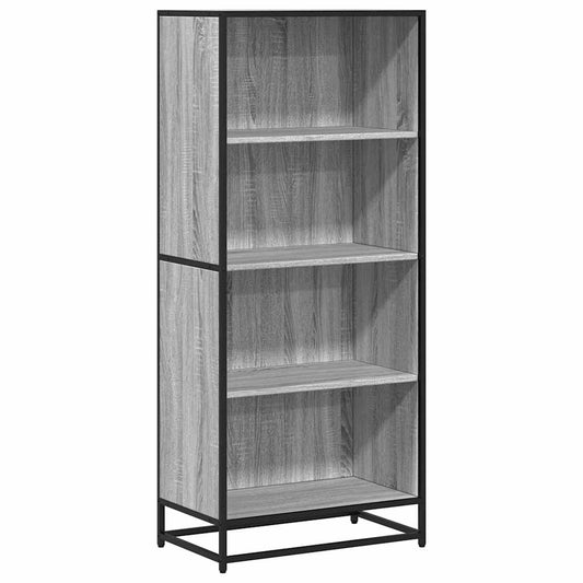 Bookcase Grey Sonoma 60x35x139 cm Engineered Wood Bookcase Grey Sonoma 60x35x139 cm Engineered Wood