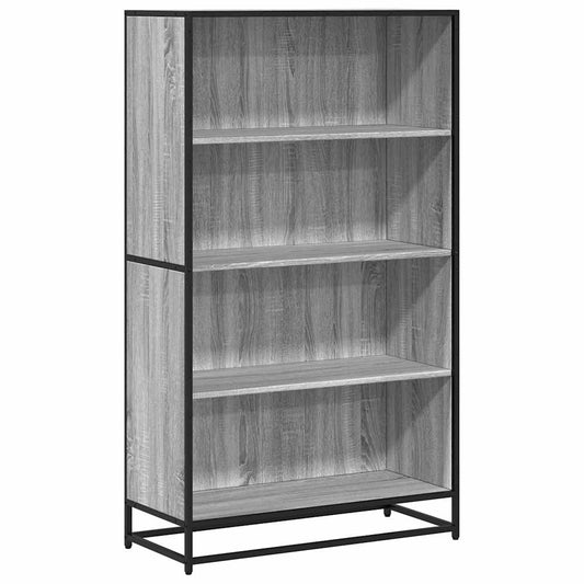 Bookcase Grey Sonoma 80,5x35x139 cm Engineered Wood Bookcase Grey Sonoma 80,5x35x139 cm Engineered Wood