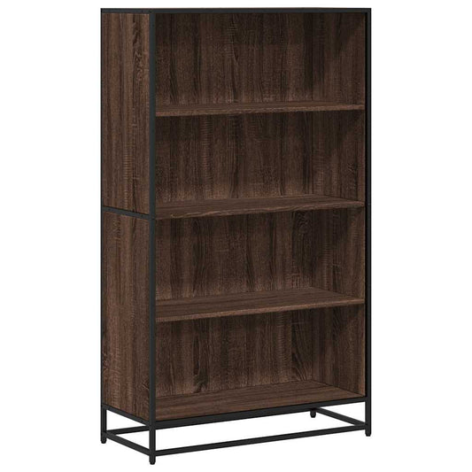 Bookcase Brown Oak 80.5x35x139 cm Engineered Wood Bookcase Brown Oak 80.5x35x139 cm Engineered Wood
