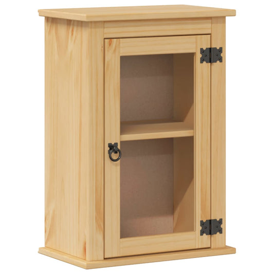 Bathroom Wall Cabinet "Corona" 45x27x64,5 cm Solid Wood Pine Bathroom Wall Cabinet "Corona" 45x27x64,5 cm Solid Wood Pine
