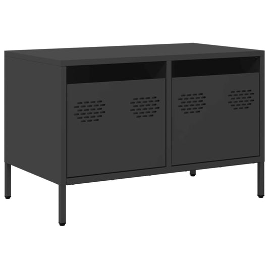 TV Cabinet Black 68x39x43.5 cm Cold-rolled Steel TV Cabinet Black 68x39x43.5 cm Cold-rolled Steel