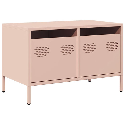 TV Cabinet Pink 68x39x43.5 cm Cold-rolled Steel TV Cabinet Pink 68x39x43.5 cm Cold-rolled Steel