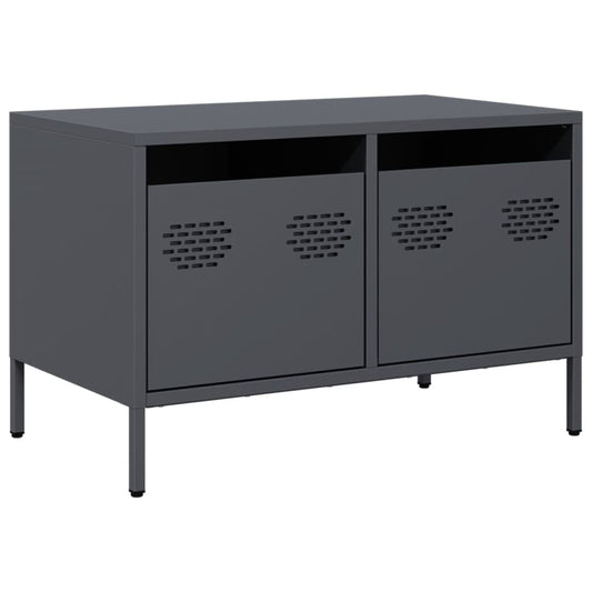 TV Cabinet Anthracite 68x39x43.5 cm Cold-rolled Steel TV Cabinet Anthracite 68x39x43.5 cm Cold-rolled Steel