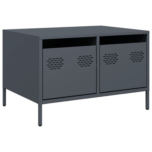 TV Cabinet Anthracite 68x50x43,5 cm Cold-rolled Steel TV Cabinet Anthracite 68x50x43,5 cm Cold-rolled Steel