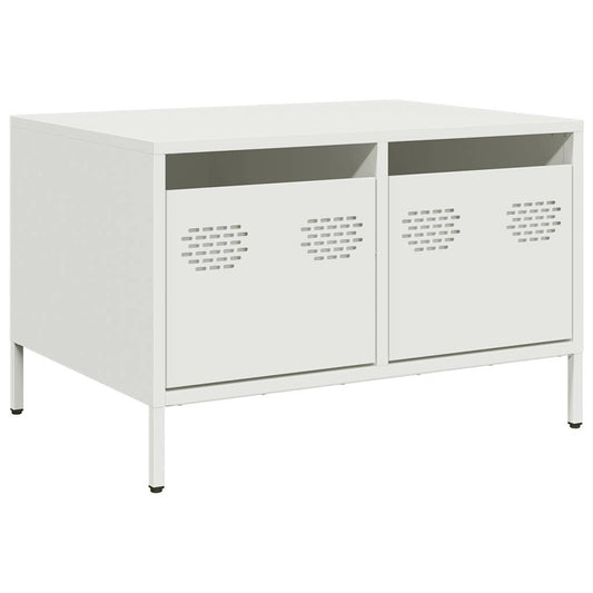 TV Cabinet White 68x50x43.5 cm Cold-rolled Steel TV Cabinet White 68x50x43.5 cm Cold-rolled Steel