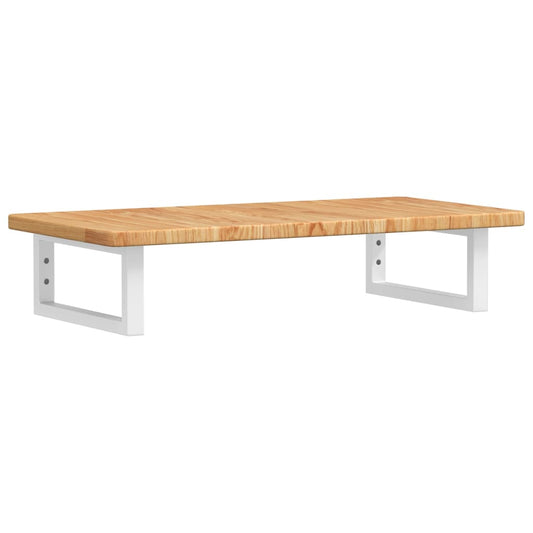 Basin Shelf Wall Mounted Steel and Solid Wood Oak Basin Shelf Wall Mounted Steel and Solid Wood Oak