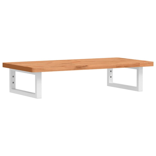 Basin Shelf Wall Mounted Steel and Solid Wood Beech Basin Shelf Wall Mounted Steel and Solid Wood Beech