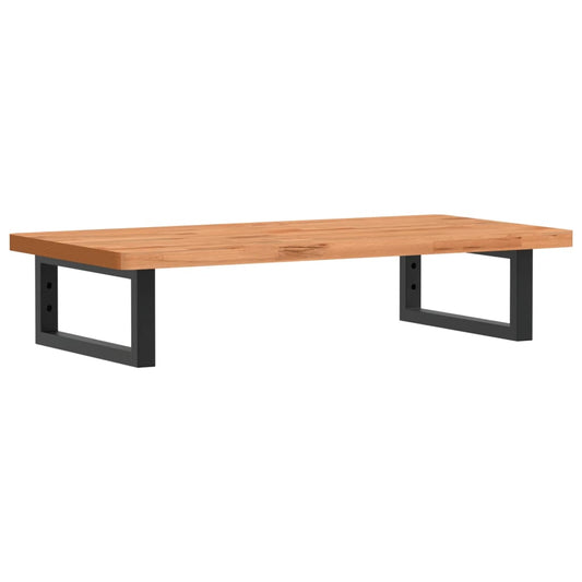 Basin Shelf Wall Mounted Steel and Solid Wood Beech Basin Shelf Wall Mounted Steel and Solid Wood Beech