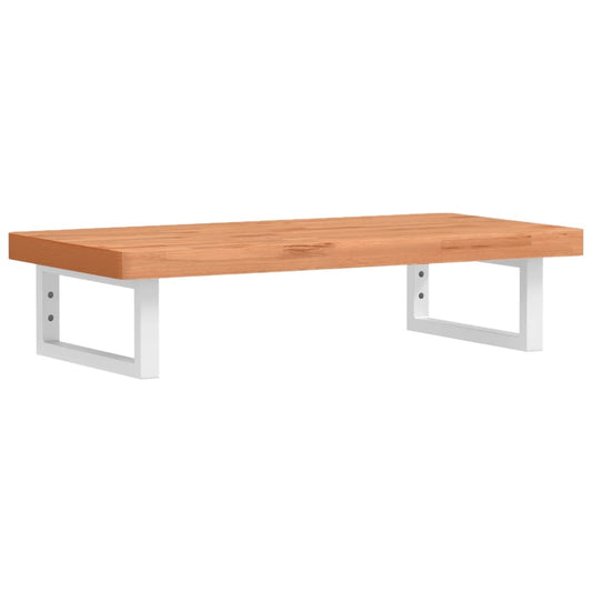Basin Shelf Wall Mounted Steel and Solid Wood Beech Basin Shelf Wall Mounted Steel and Solid Wood Beech