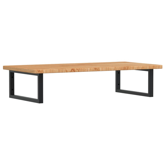 Basin Shelf Wall Mounted Steel and Solid Wood Oak Basin Shelf Wall Mounted Steel and Solid Wood Oak