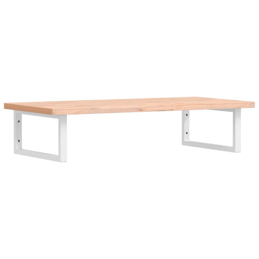 Basin Shelf Wall Mounted Steel and Solid Wood Beech Basin Shelf Wall Mounted Steel and Solid Wood Beech