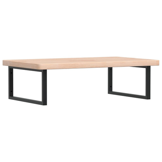 Basin Shelf Wall Mounted Steel and Solid Wood Oak Basin Shelf Wall Mounted Steel and Solid Wood Oak