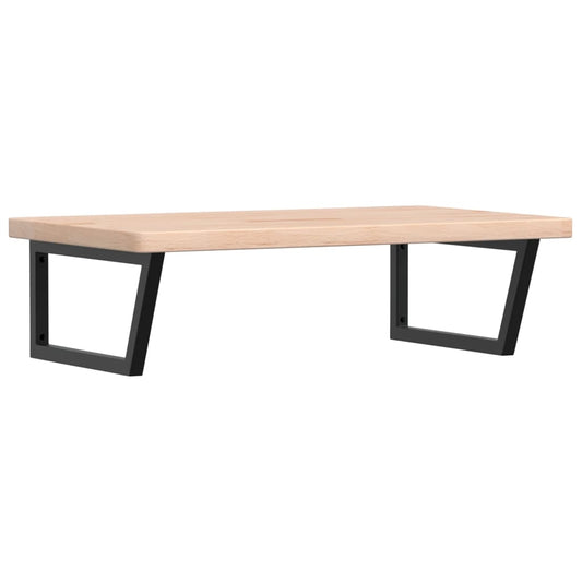 Basin Shelf Wall Mounted Steel and Solid Wood Oak Basin Shelf Wall Mounted Steel and Solid Wood Oak