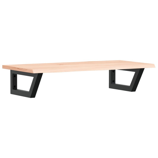 Basin Shelf Wall Mounted Steel and Solid Wood Oak Basin Shelf Wall Mounted Steel and Solid Wood Oak