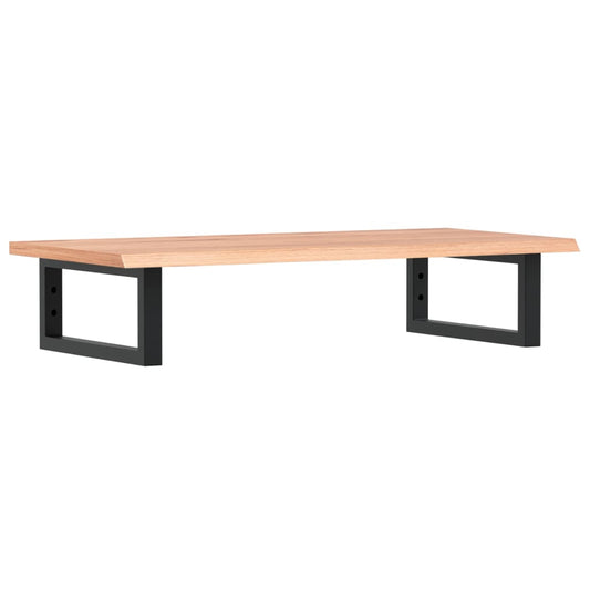 Basin Shelf Wall Mounted Steel and Solid Wood Oak Basin Shelf Wall Mounted Steel and Solid Wood Oak