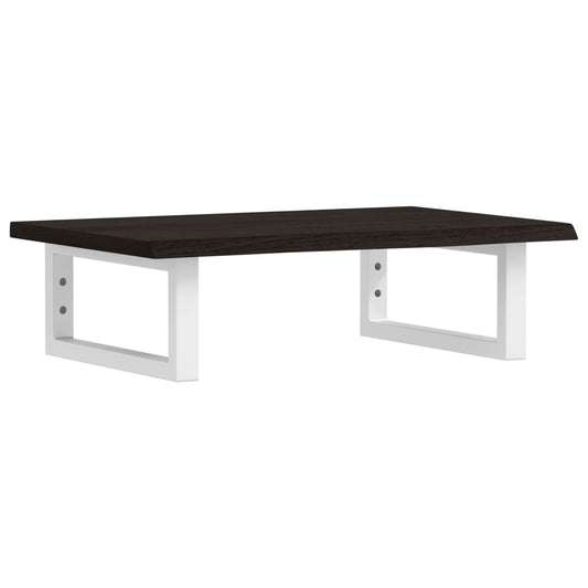 Basin Shelf Wall Mounted Steel and Solid Wood Oak Basin Shelf Wall Mounted Steel and Solid Wood Oak