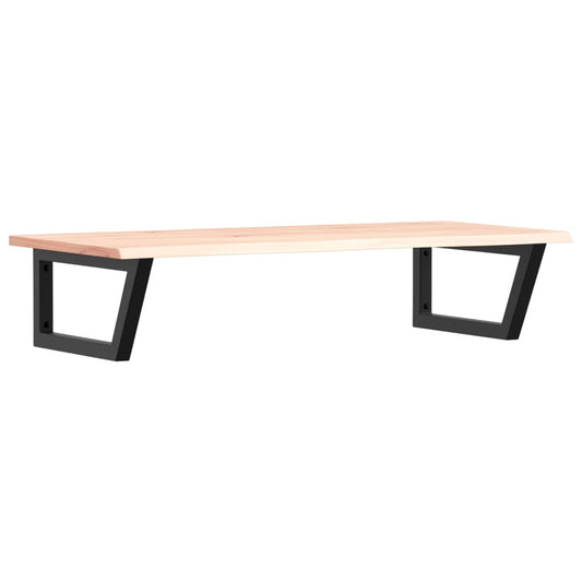 Basin Shelf Wall Mounted Steel and Solid Wood Oak Basin Shelf Wall Mounted Steel and Solid Wood Oak