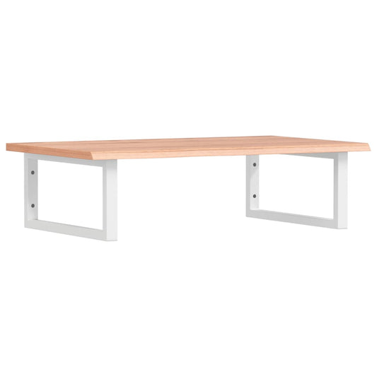 Basin Shelf Wall Mounted Steel and Solid Wood Oak Basin Shelf Wall Mounted Steel and Solid Wood Oak