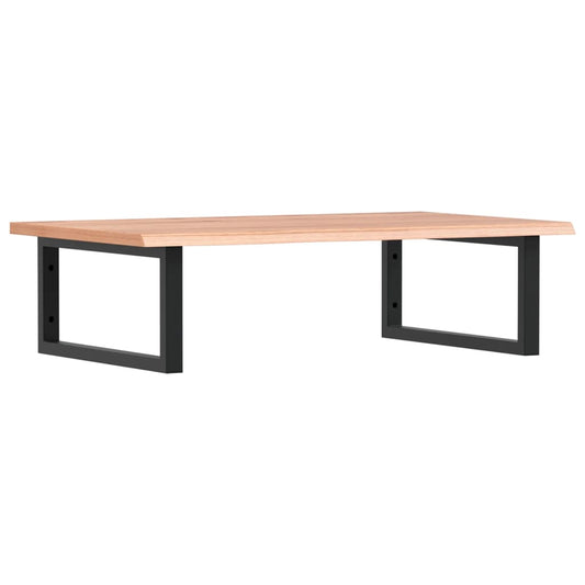 Basin Shelf Wall Mounted Steel and Solid Wood Oak Basin Shelf Wall Mounted Steel and Solid Wood Oak