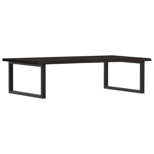 Basin Shelf Wall Mounted Steel and Solid Wood Oak Basin Shelf Wall Mounted Steel and Solid Wood Oak