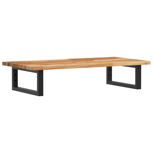 Basin Shelf Wall Mounted Steel and Solid Wood Acacia Basin Shelf Wall Mounted Steel and Solid Wood Acacia