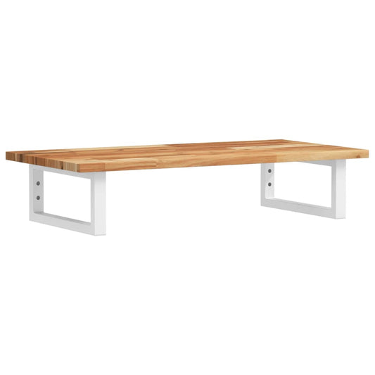 Basin Shelf Wall Mounted Steel and Solid Wood Acacia Basin Shelf Wall Mounted Steel and Solid Wood Acacia