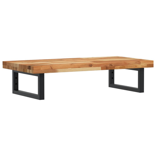 Basin Shelf Wall Mounted Steel and Solid Wood Acacia Basin Shelf Wall Mounted Steel and Solid Wood Acacia