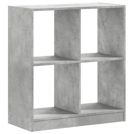 Bookcase Concrete Grey 68.5x32x75 cm Engineered Wood Bookcase Concrete Grey 68.5x32x75 cm Engineered Wood